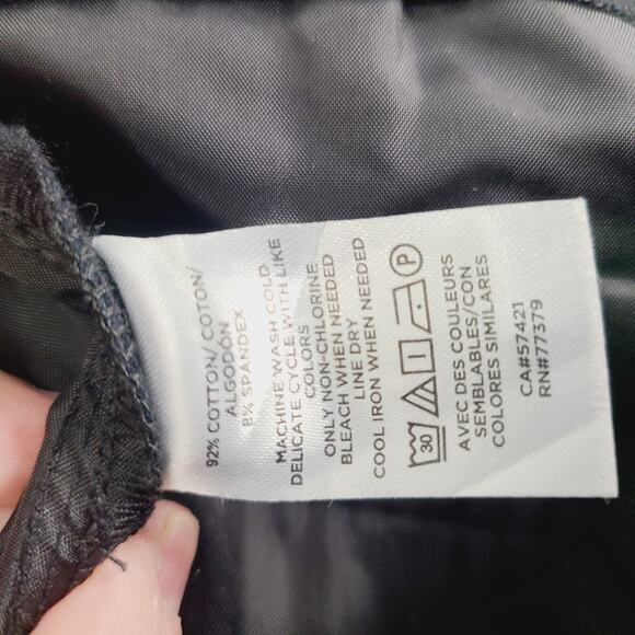 Ann Taylor Factory NWT Wide Leg Cropped Pants Size 14P Black Office Work